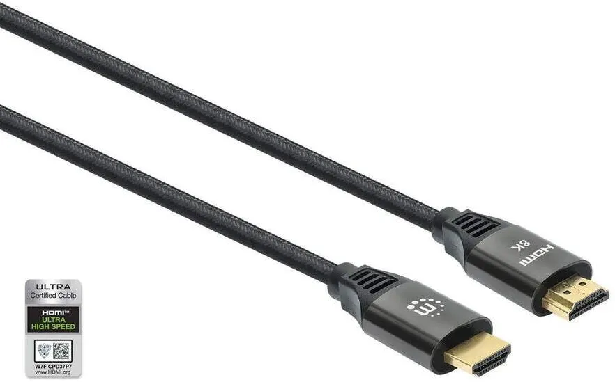 Cablu MANHATTAN 8K@60Hz HDMI cu Ethernet St./St. 1m
