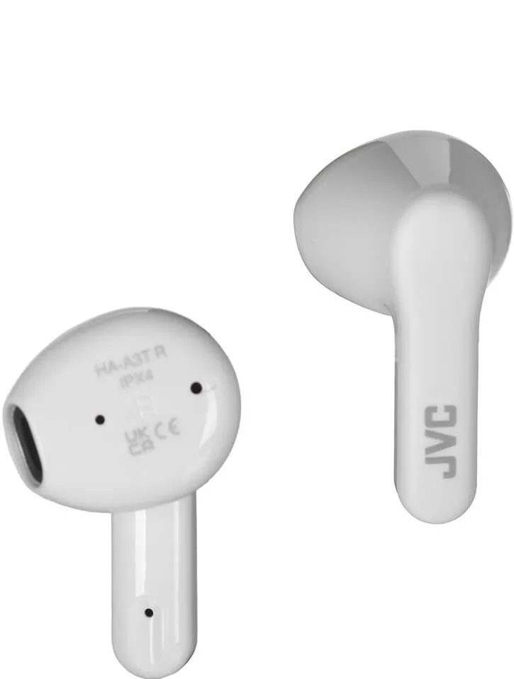 Casti Bluetooth JVC EARBUDS HA-A3T HAA-3TWU (WIRELESS, IN-EAR, Alb)