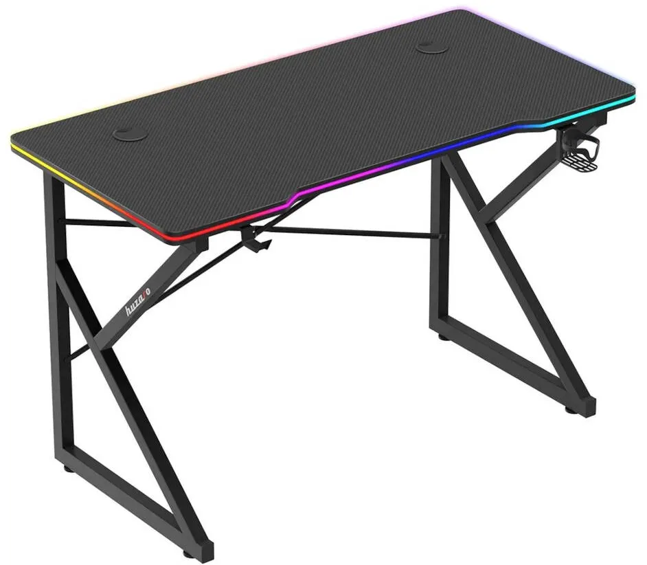 Birou Gaming huzaro Huzaro Hero 1.7 RGB Black - gaming table