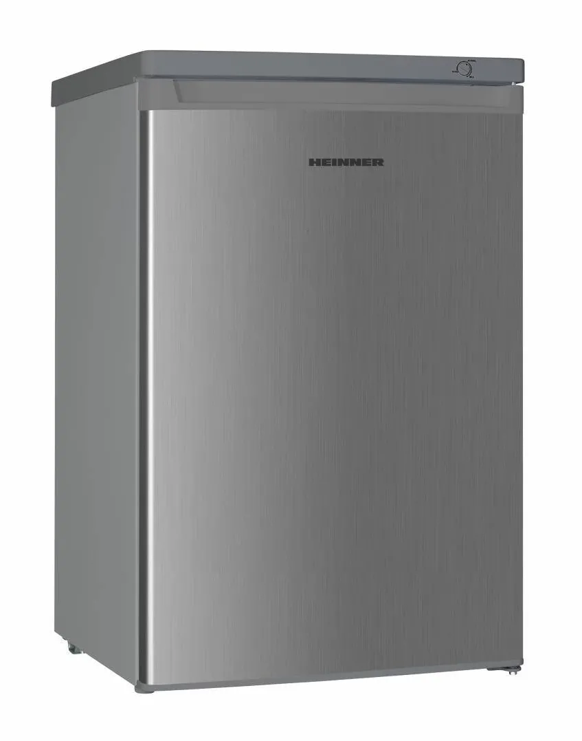 HEINNER Congelator HFF-HM91SE++, 91 L, clasa E, dezghetare manuala, usa reversibila, Argintiu