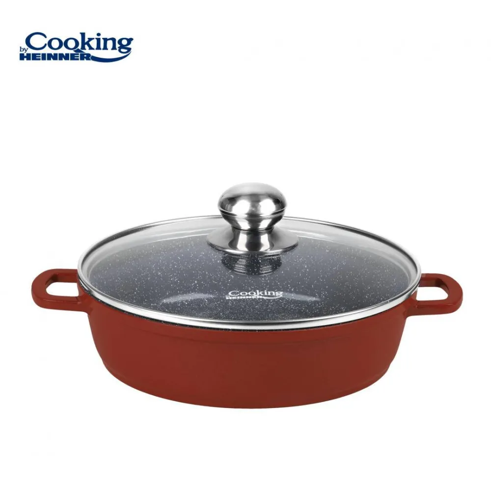 HEINNER Cratita alu+capac 24X6.5CM,2.6L, calabria
