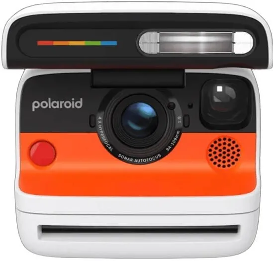 Aparat foto compact POLAROID Flip 79 x 79 mm Negru, Orange, White