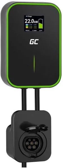 Green Cell WALLBOX EV POWERBOX 22KW WITH SOCKET & RFID