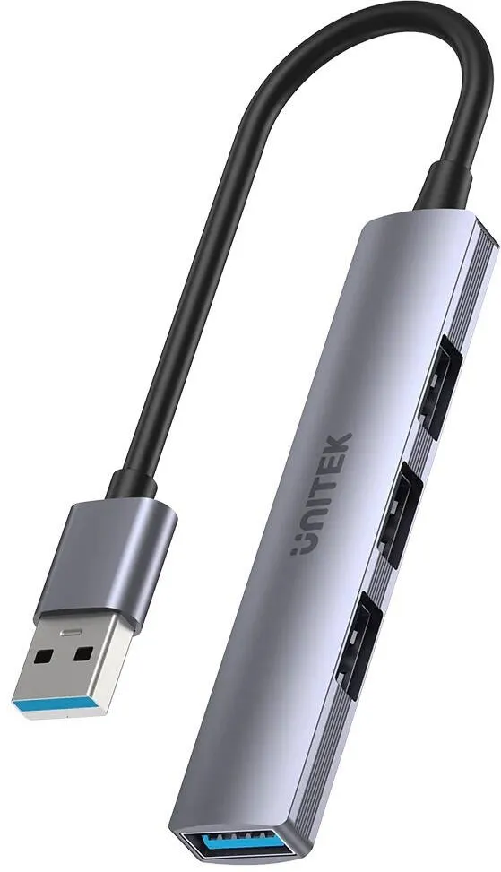 Hub USB Unitek HUB H1208A USB-A / 3x USB-A 2.0, USB-A 3.0