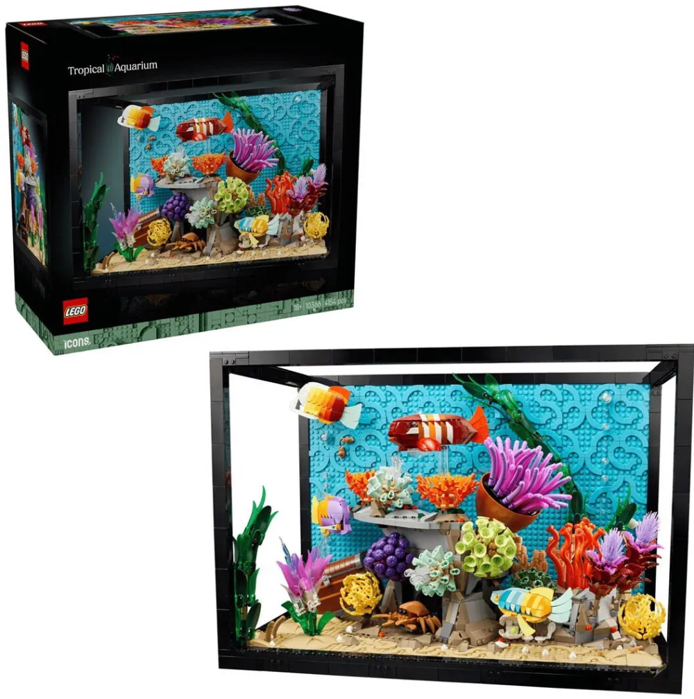 LEGO ICONS 10366 Tropical Aquarium