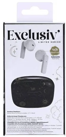 Casti In-Ear TnB TNB XCLUSIV'- TWS ASTRO Earphones with Charging case - Black and Gold