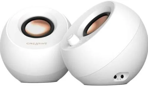 Boxe CREATIVE CREATIVE PEBBLE PRO 2.0 Speakers - white