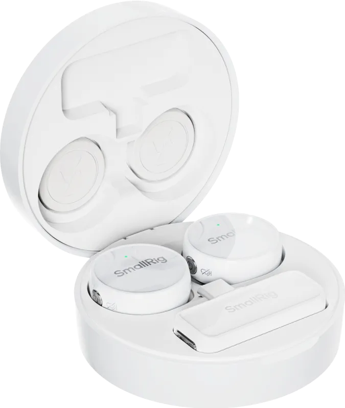 Microfon SmallRig SmallRig 4706 S 60 Wireless Microphone White (USB-C Version)