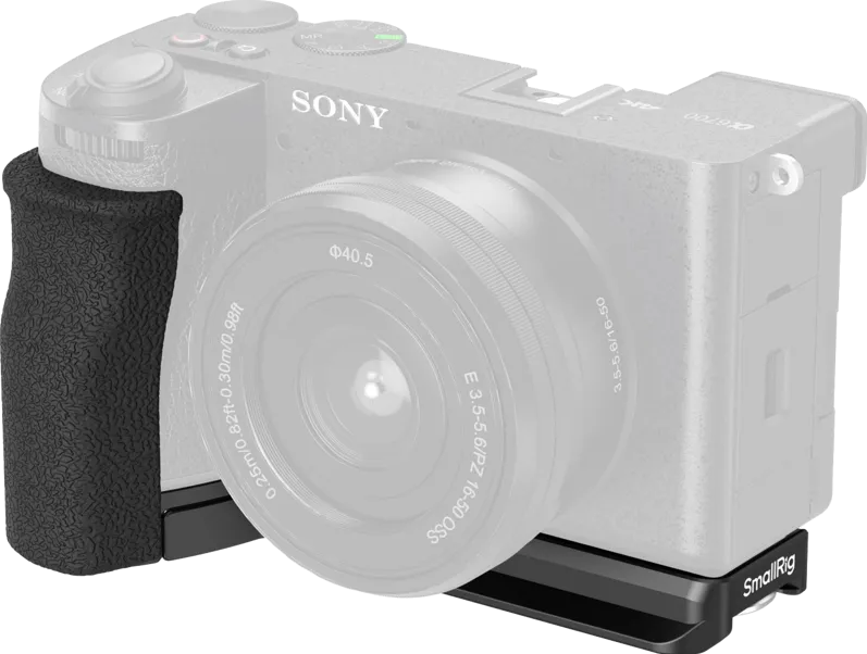 SmallRig 5061 L-Shape Mount Plate with Silicone Handle for Sony A6700
