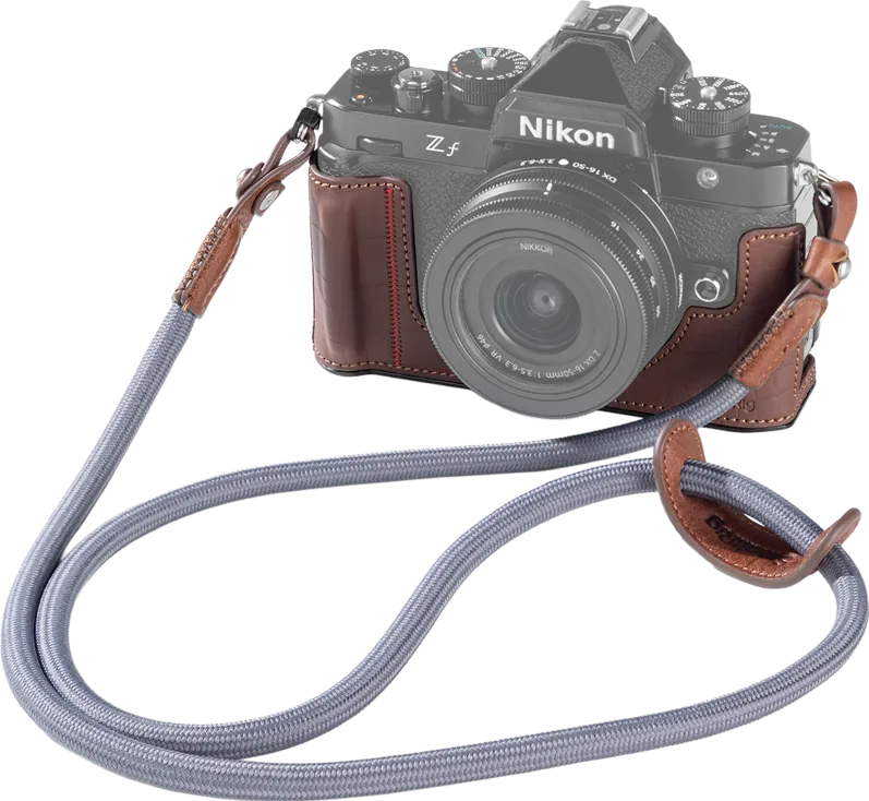 SmallRig 5096 Leather Case Kit for Nikon Z f Brown
