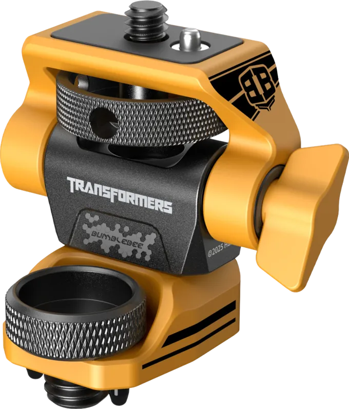 SmallRig 5520 Adjustable Monitor Support Compatible with ARRI 3/8-16 ScrewsBumbleBee Edition