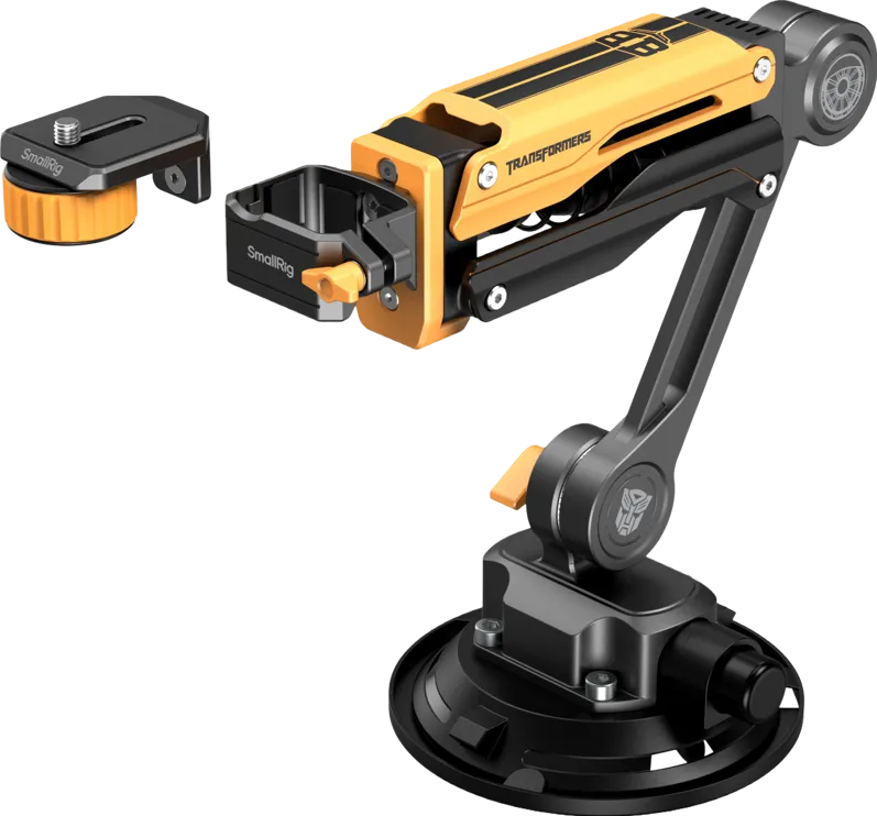SmallRig 5528 mini Shock Absorber Arm for DJI Osmo Pocket 3 / GoPro HERO13 / Insta360 X4BumbleBee)