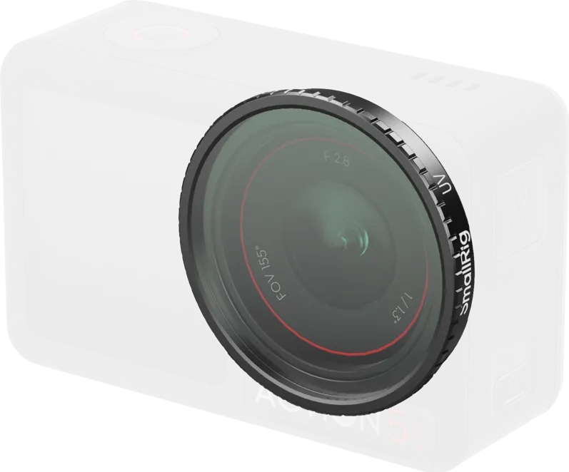 SmallRig 5838 Attachable UV Filter for DJI Osmo Action 5 Pro / 4