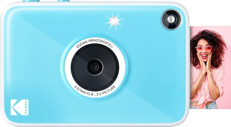 Aparat foto compact KODAK Printomatic + Blue