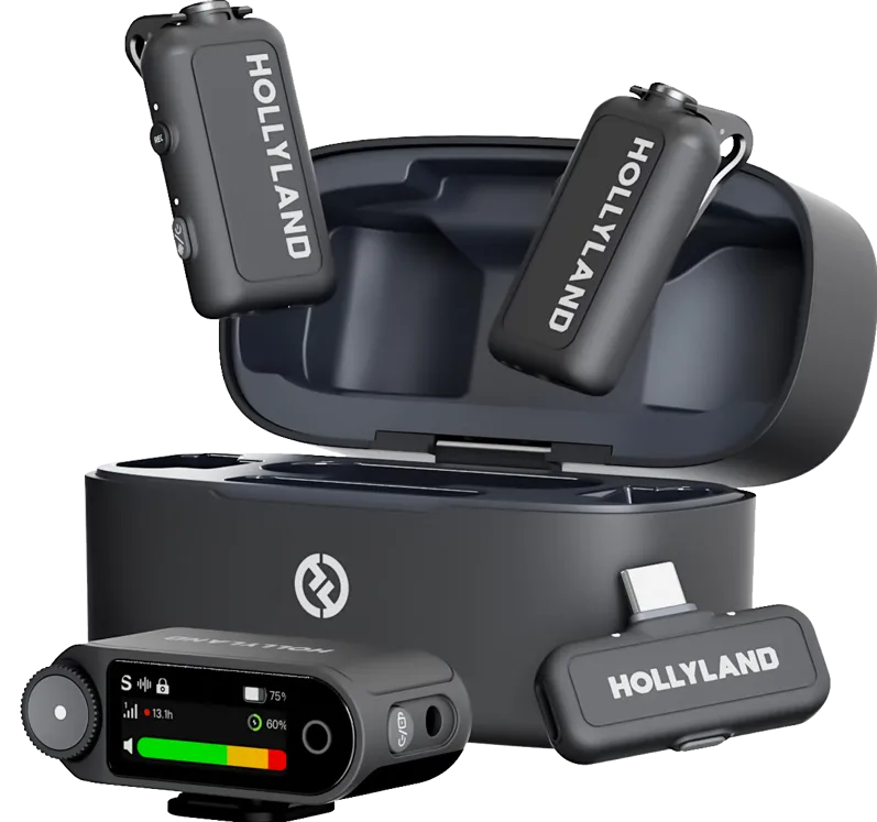 Microfon HOLLYLAND Hollyland LARK MAX 2 Combo with Camera RX + USB-C RX