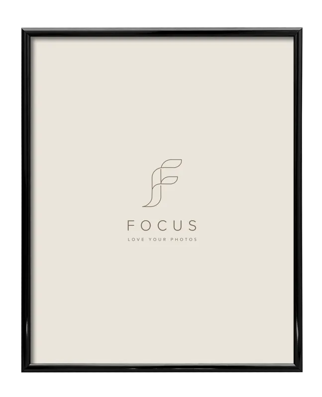 Rama foto FOCUS Lily Black 29,7x42 (A3)