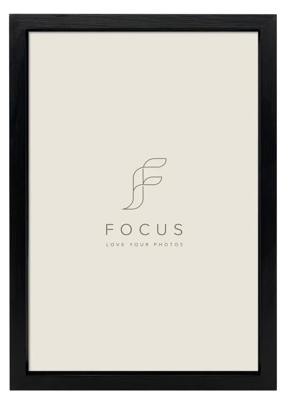 Rama foto FOCUS Grace Black 70x100