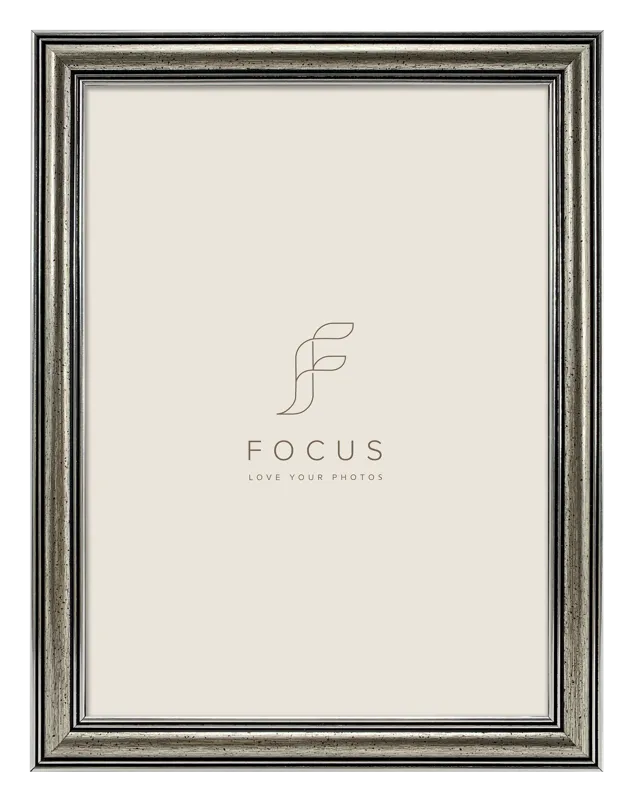 Rama foto FOCUS Holly Silver 30x40