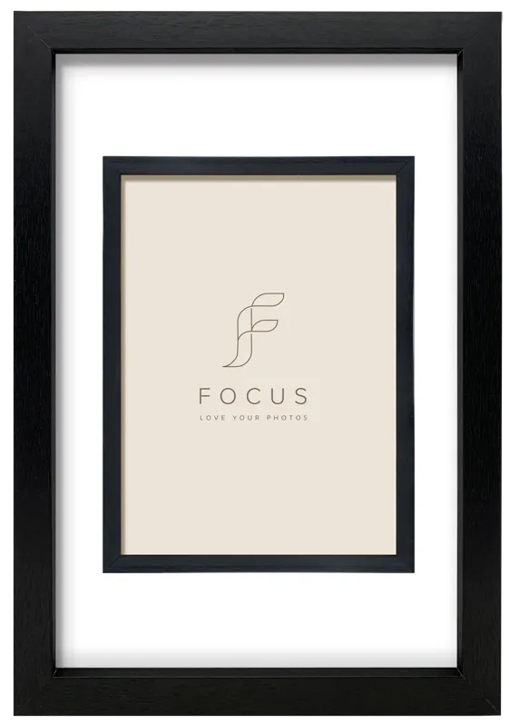 Rama foto FOCUS Marigold Black 15x20/10x15