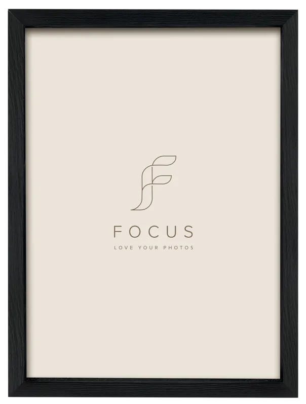 Rama foto FOCUS Willow Black 50x70 Acrylic Glass
