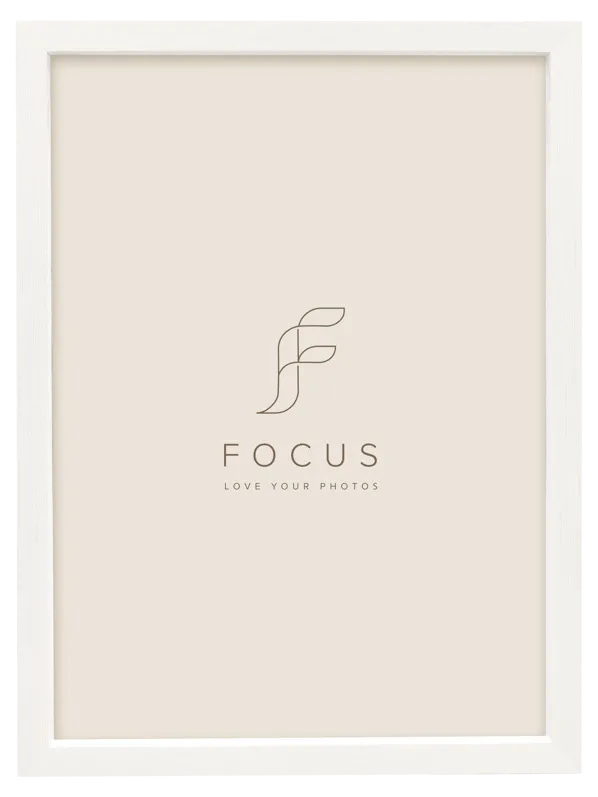 Rama foto FOCUS Willow White 50x70 Acrylic Glass