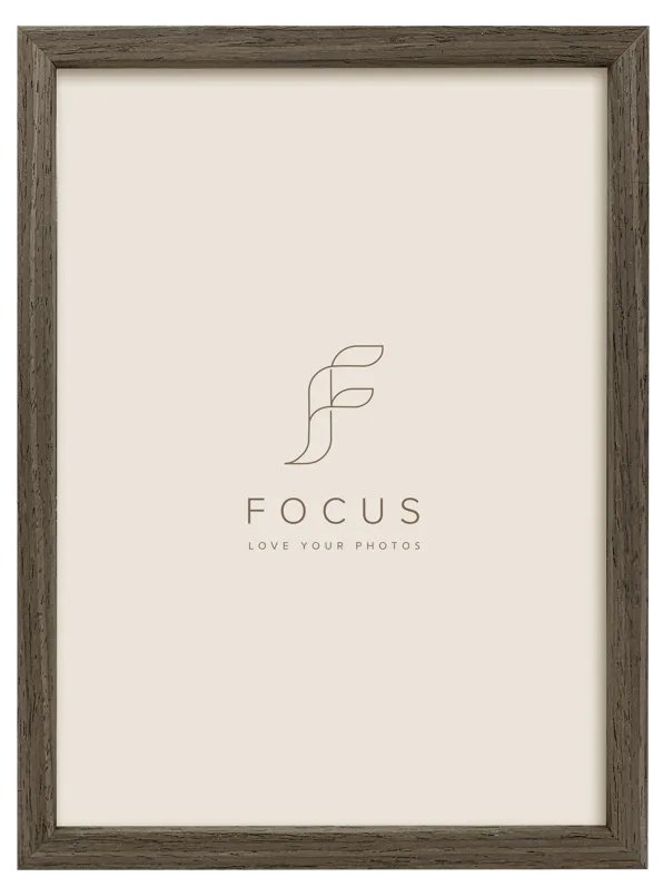 Rama foto FOCUS Willow Walnut 50x70 Acrylic Glass