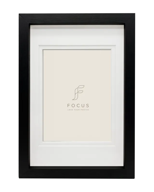 Rama foto FOCUS Dahlia UV Glass Black 40x50/PP 30x40