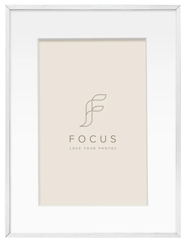 Rama foto FOCUS Aster Silver 40x50/PP 30x40