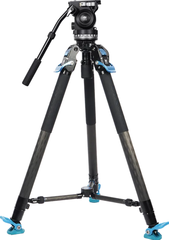 SIRUI Pro Video Tripod Kit Rapid SVT-75 Pro + Video Head VHS10