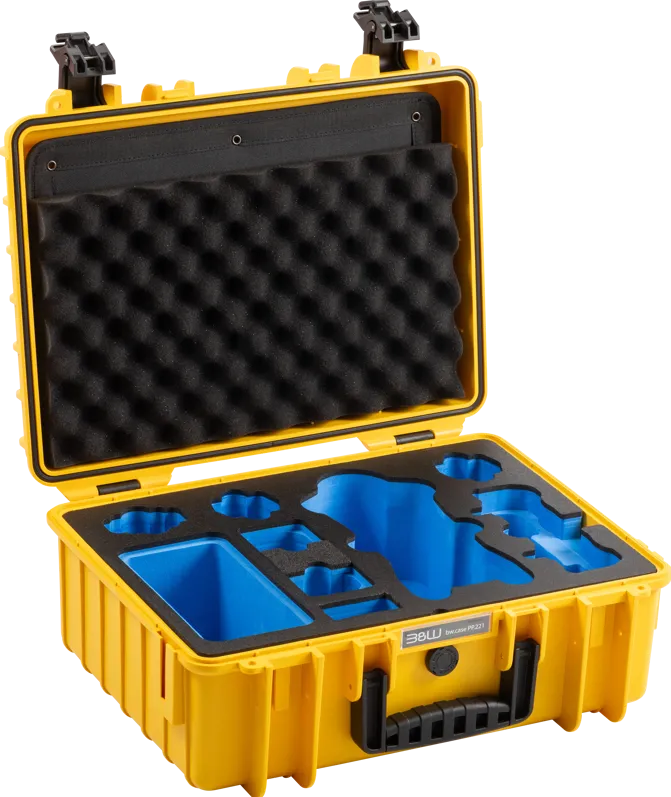 BW BW Outdoor Cases Type 5000 for DJI Mavic 4 Pro / Yellow