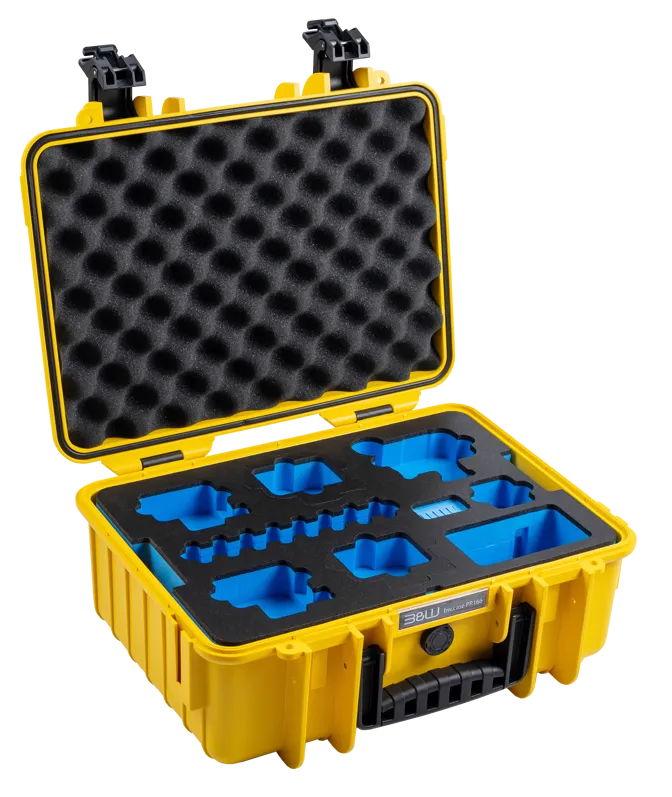 BW BW Outdoor Action Case Type PP.166 I for GoPro HERO 13 (fits GoPro 9-13), yellow