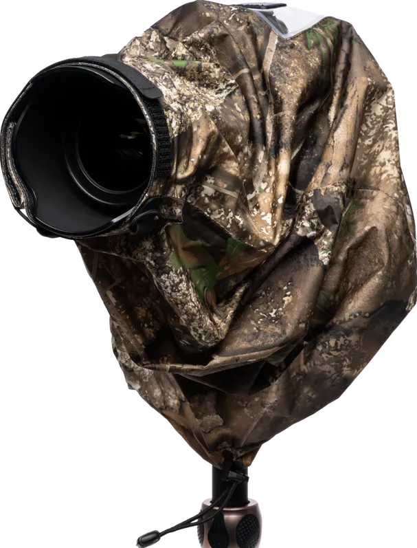 THINK TANK Emergency Rain Cover I RealTree APX Camo (Small)