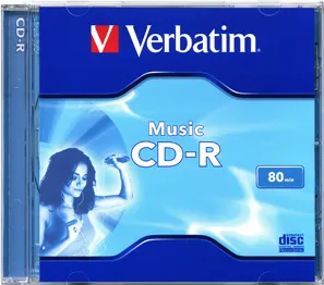 VERBATIM CD-R AUDIO 80MIN MUSIC LIFE PLUS Jewel Case