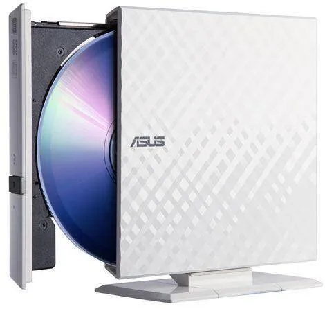 Unitate Optica Externa Asus SDRW-08D2S-U White, 8x