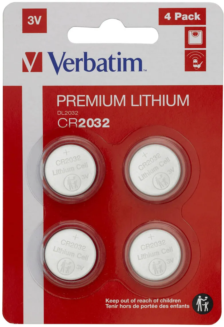 VERBATIM Baterii CR2032 Single-use Lithium