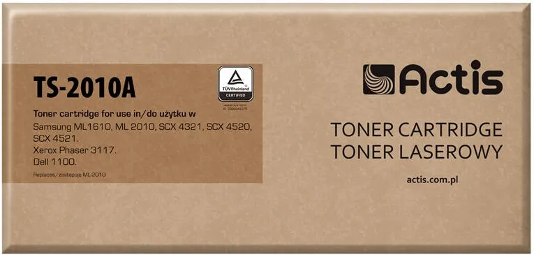Toner imprimanta ACTIS COMPATIBIL TS-2010A for Samsung printer; Samsung ML-1610D2/ML-2010D3 replacement; Standard; 3000 pages; black
