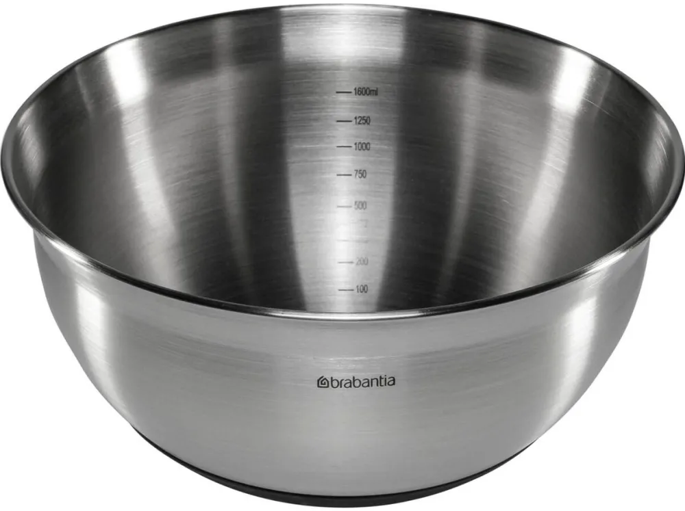 Brabantia Mixing Bowl steel matt black, 1.6 L