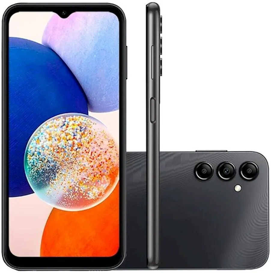Smartphone Samsung Galaxy A14 128GB Black 6.6" (4GB) Android
