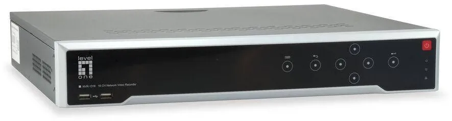 Sistem de Supraveghere Level One Network Recorder 16-Kanal la 12MP
