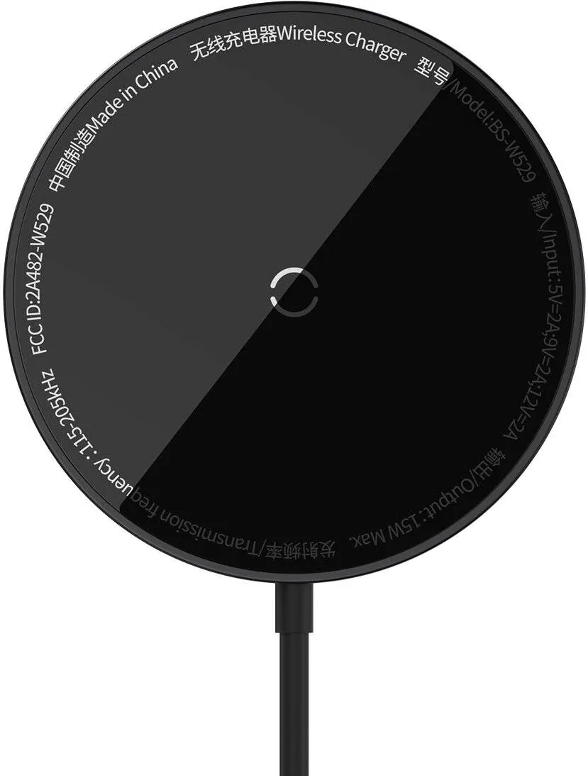 Incarcator Baseus Simple Mini3 MagSafe 15W Negru