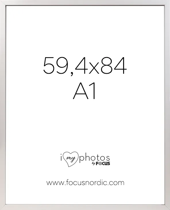 Rama foto FOCUS Soul White 59,4x84 (A1)