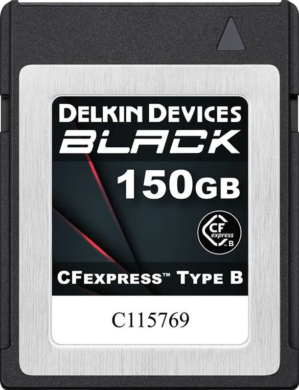 Card de Memorie DELKIN CFexpress BLACK R1725/W1530 (G3) 150GB