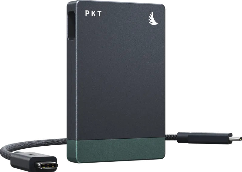 Card Reader Angelbird PKT - SD 4.0/SDXC, UHS-I/UHS-II, USB 4.0, USB-C 3.2 Gen 1, up to 5 Gb/s connect