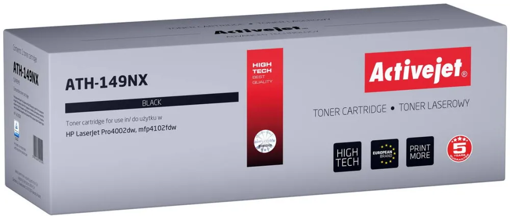 Toner imprimanta ACTIVEJET ATH-149NX Toner (replacement HP 149X HP149X W1490X; Supreme; 9500 pages; black)