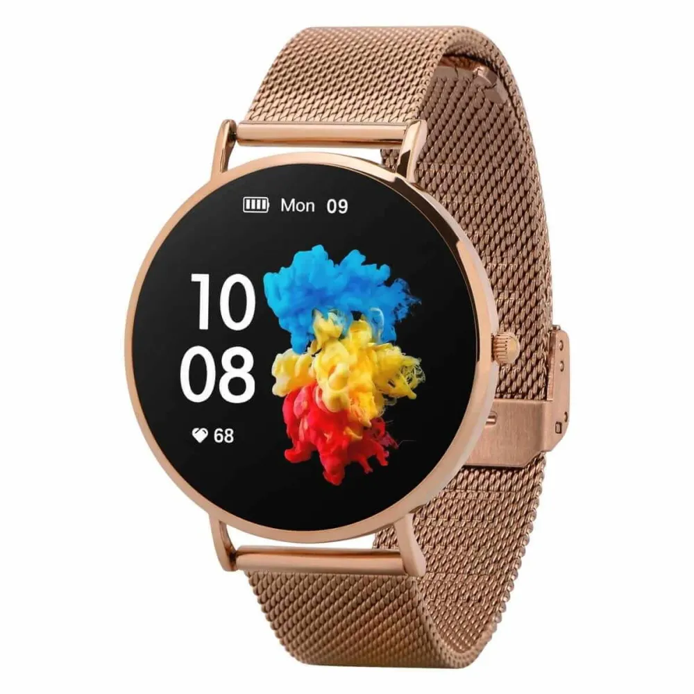 Smartwatch Garett Smartwatch Garett Verona gold steel