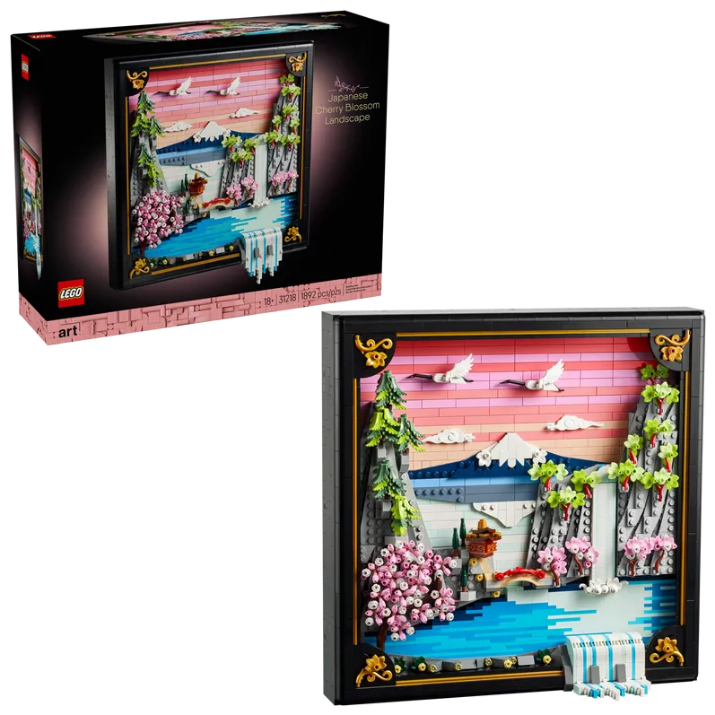 LEGO ART 31218 Japanese Cherry Blossom Landscape