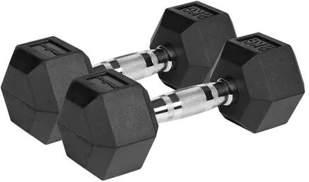 Rebel GANTERE DUMBBELL HEX FONTA CAUCIUCATA 2X8KG REBEL ACTIV