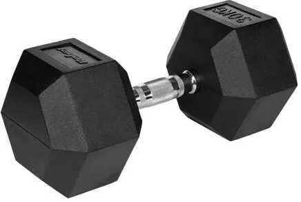 Rebel GANTERE DUMBBELL HEX FONTA CAUCIUCATA 30KG REBEL ACTIVE