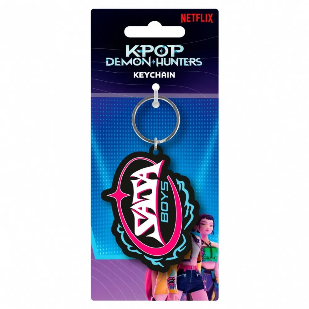 Jucarie Educationala Kids Euroswan Keychain PVC K-POP Demon Hunters Saja Boys
