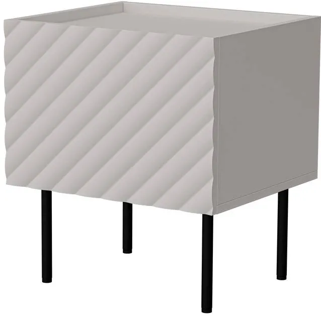 Cama MEBLE Cama LUCCA bedside cabinet, 2 pcs, 47x40x52, cashmere